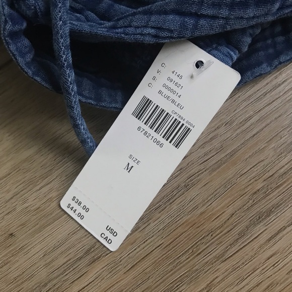 NWT! Anthropologie The Jerry Cinched Top sz M - Picture 5 of 5